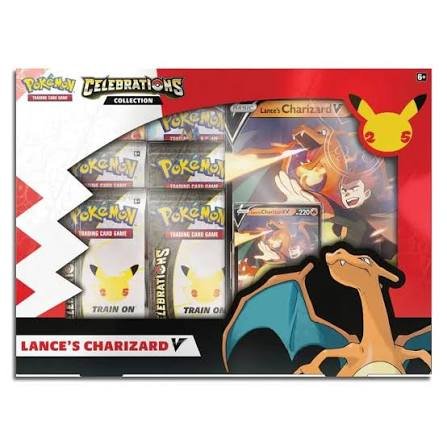 Pokémon TCG: Celebrations Lance’s Charizard V Collection Box